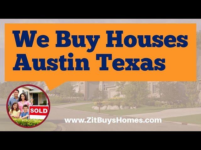 We Buy Houses Austin Texas