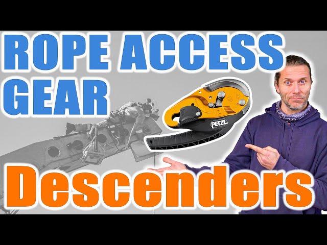 The Rope Access Descender - The Rope Access Gear Explained Series | The Petzl I'd