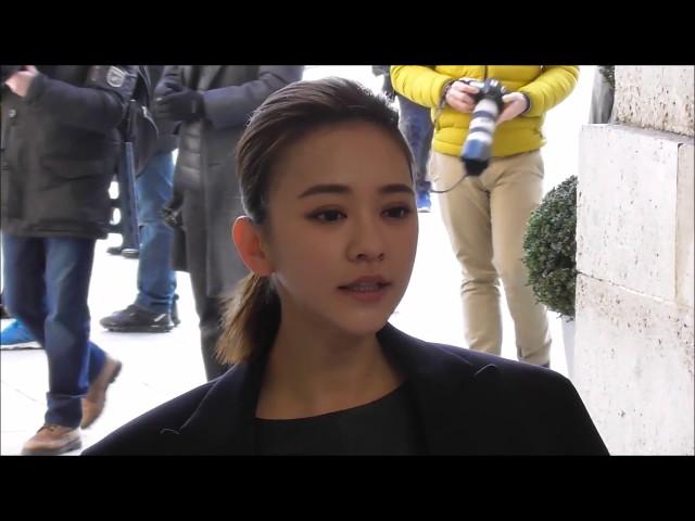 Ivy Chen 陳意涵 attends Lanvin show @ Paris 28 february 2018 Fashion Week #PFW