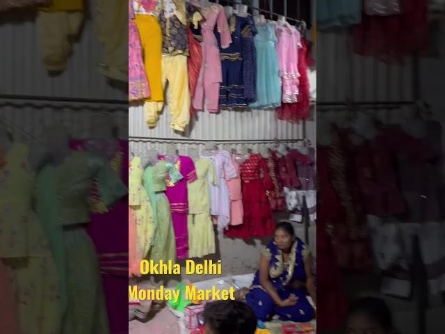 Clothes market Delhi | Okhla | #market #shorts