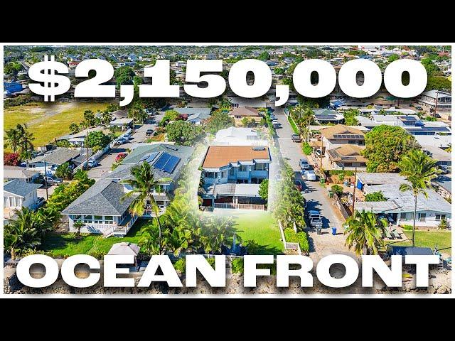 Huge OCEANFRONT Estate $2,150,000 Ewa Beach FOR SALE | Hawaii Real Estate