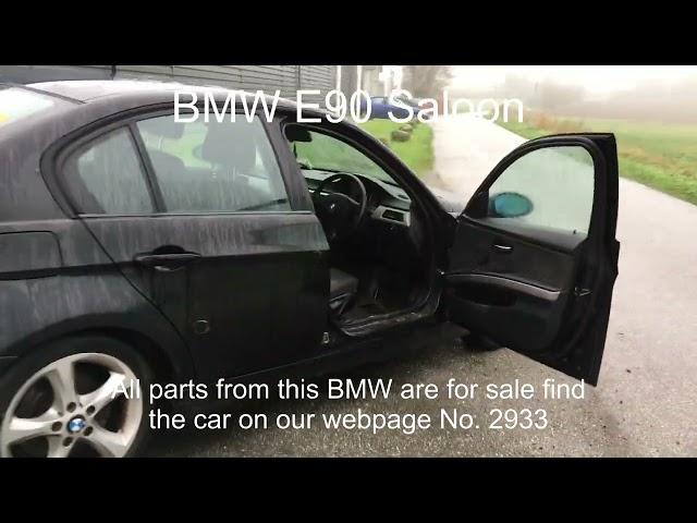 BMW E90 Saloon 318I N46 2006 model 2.0L 129HK