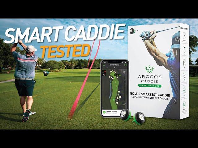 I HAD A CADDIE & A GALLERY! Arccos Smart Caddie Review