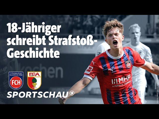 1. FC Heidenheim – FC Augsburg Highlights Bundesliga, 2. Spieltag | Sportschau Fußball