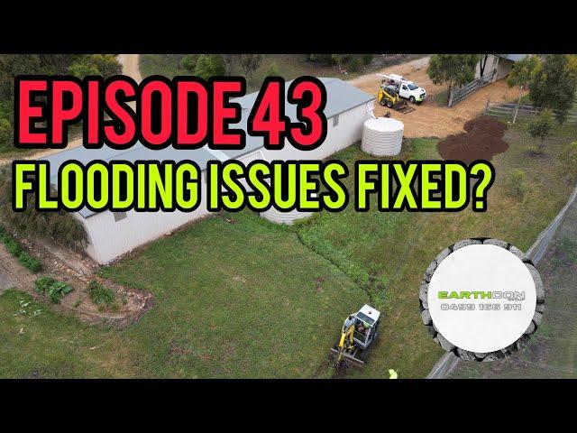  Fixing flooding issues using spoon drains 