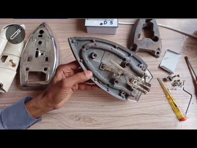 How to repair electric iron thermostat | Electric iron complete repairing urdu/hindi