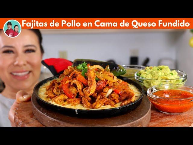 Fajitas de Pollo a Otro Nivel | para unos buenos Tacos con tortilla de Harina