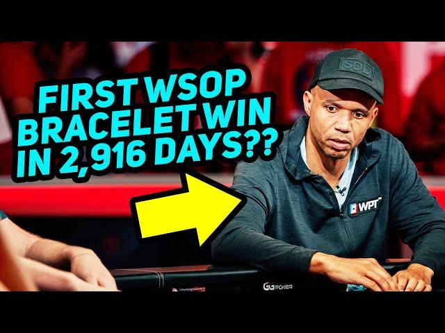 Phil Ivey Plays for 11th World Series of Poker Bracelet at $100,000 High Roller Final Table!