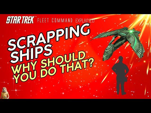 Scrapping Ships | How to play Star Trek Fleet Command | Outside Views STFC