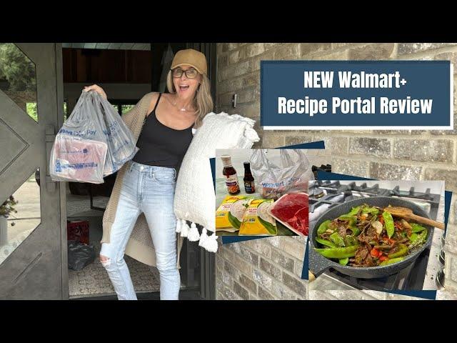 Meal Plan & Order with One Click in the NEW Walmart+ Recipes Portal #hip2save #walmartplus #mealplan