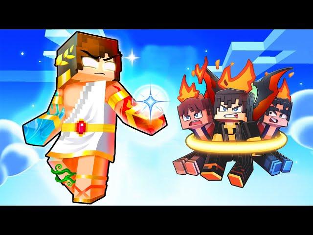 Firey Becoming the ELEMENTAL GOD in Minecraft