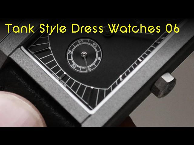 Tank Style Dress Watches - Part 06