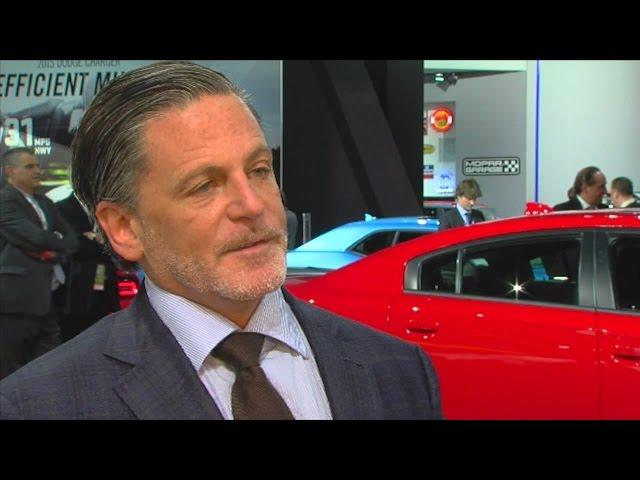 Dan Gilbert talks Detroit at the auto show with WXYZ anchor Stephen Clark