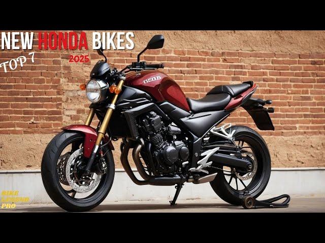 Top 7 New Honda Bikes to Watch Out for in 2025!