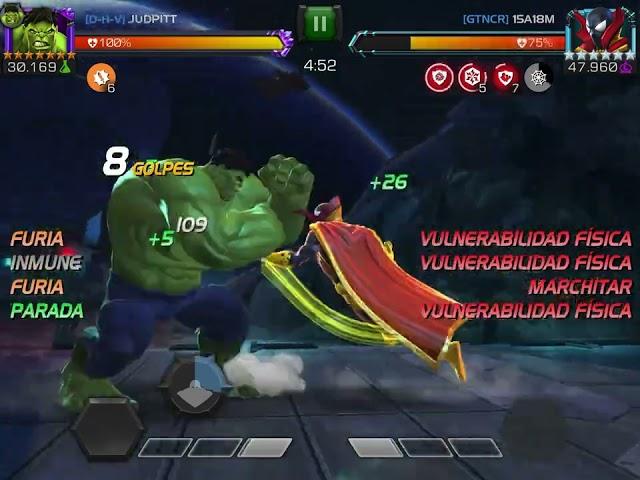MCOC AW S44 NODO 12 | HULK VS SPIDER-MAN (SUPREMO)