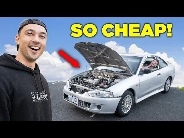 Building The CHEAPEST TURBO Mitsubishi Lancer EVER! *Finished*