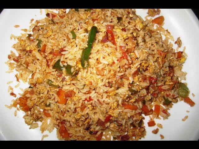 Egg Fried Rice Recipe by Savita Benur