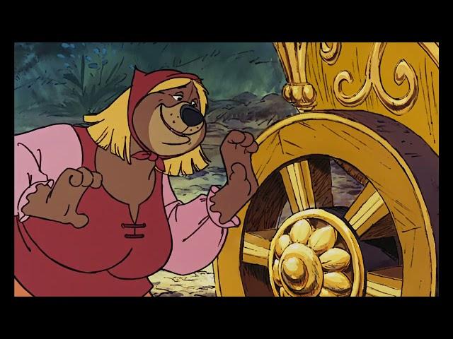 Robin Hood (1973) Robbing Prince John