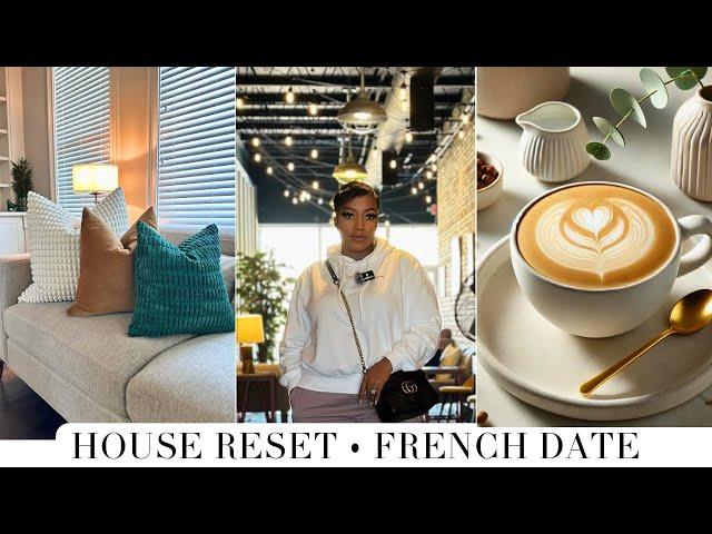 HOLIDAY HOME RESET | FRENCH BRUNCH DATE | TODDLER’S FIRST ICE-CREAM SHOP | VLOGMAS 2024