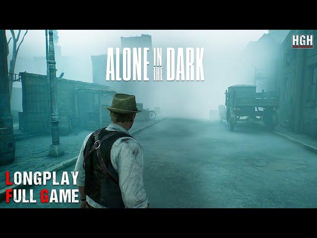 Alone in the Dark ( 2024 ) | Full Game | Edward Carnby Gameplay Walkthrough Longplay No Commentary