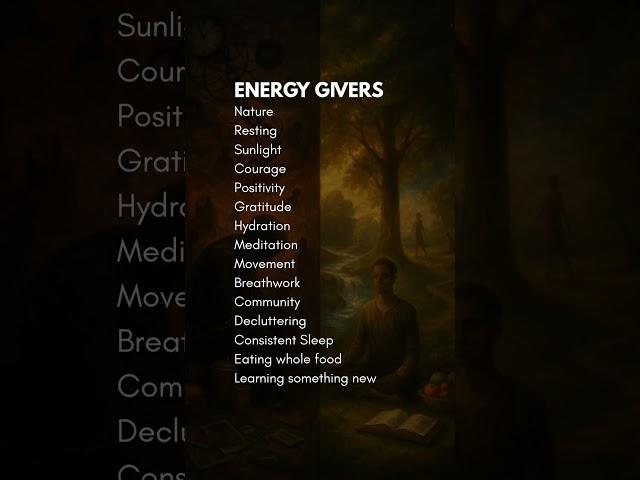Energy givers..b#mindset #forge