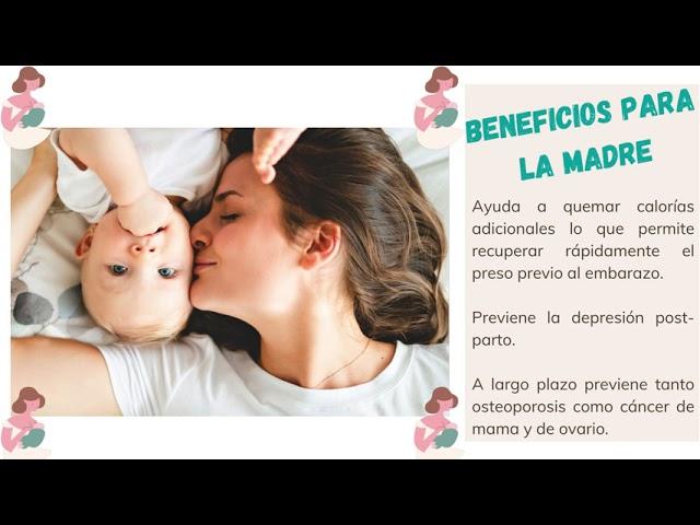 BENEFICIOS DE LA LACTANCIA MATERNA