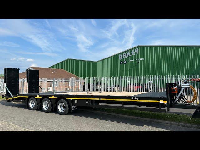 Bailey trailers built me a new high spec low loader trailer