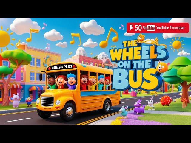 " Wheels on the Bus Go ROUND & ROUND - The Ultimate Nursery Rhyme Sing-Along! "