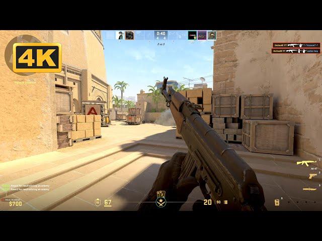 Counter Strike 2 Gameplay 4K (No Commentary)