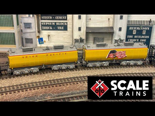 ScaleTrains Union Pacific Modern Steam Excursion Water Tender set Review | Latest Release