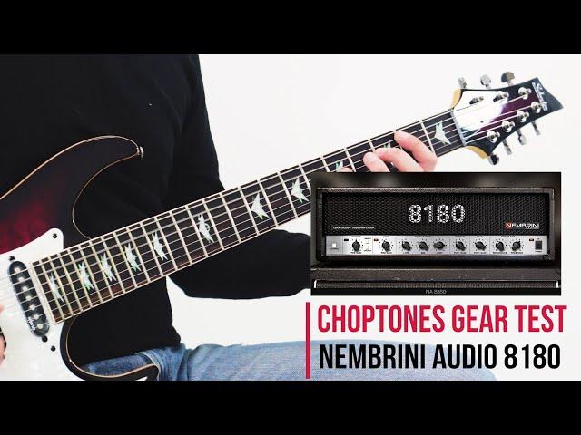 Nembrini Audio 8180 | Metal Demo (Peavey 5150 Model)