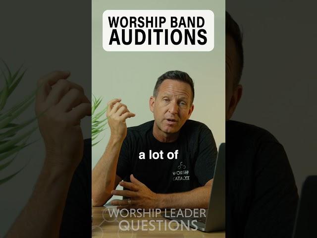 Worship Band Audition Tips