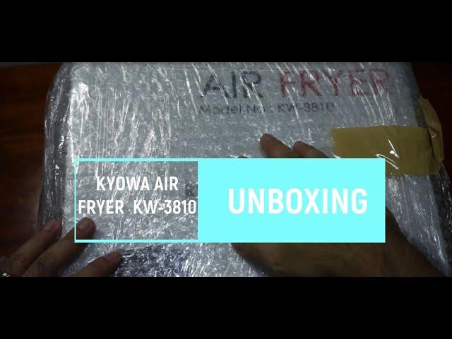 Kyowa Air Fryer KW 3810 Unboxing #unboxing #KyowaAirFryer #KyowaKW3810