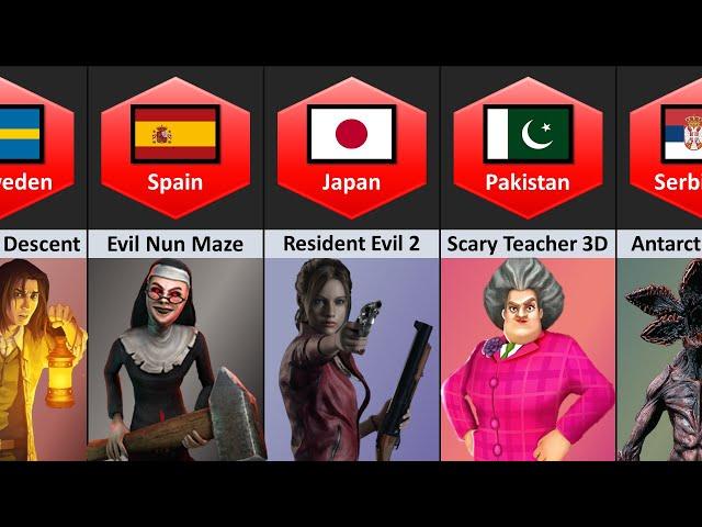 Horror Games From Different Countries