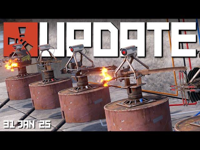 Bow Turrets and Bees?! | Rust Update 31st January 2025