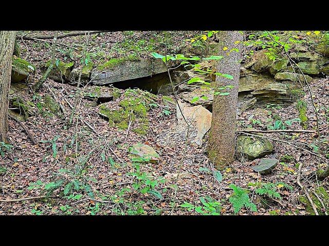 Finding Old Coal Mine Opening, Elk River, Webster County, West Virginia