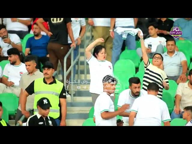 كورية تصدح حبا بمنتخب العراق