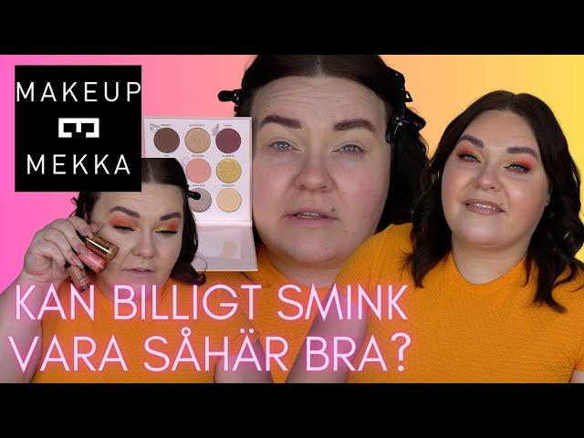 TESTAR MASSOR FRÅN MAKEUP MEKKA - HUR BILLIGT KAN SMINK VARA?