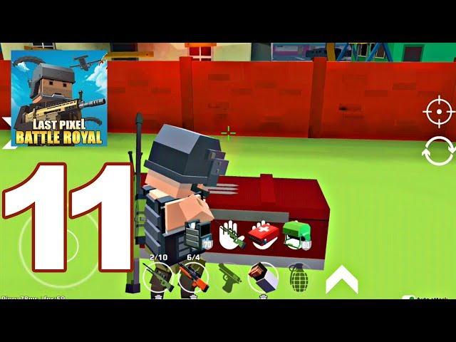 URB: Last Pixels Battle Royale - Gameplay Walkthrough Part 12 - Loot Airdrop (Android Games)