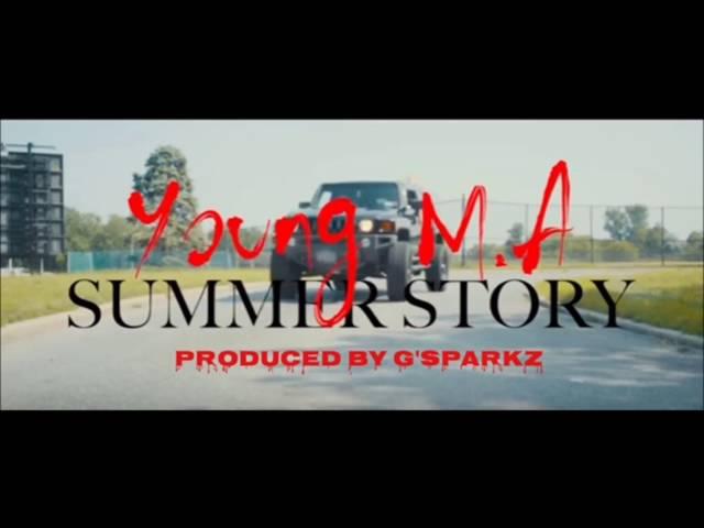 Young MA- Summer Story Instrumental prod  by G'Sparkz  (OFFICIAL AUDIO) #trendingshorts #bts #beats