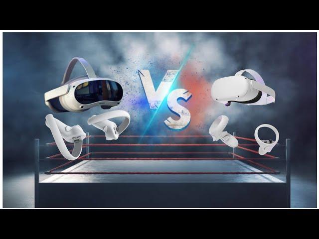 Quest 2 vs Pico 4! Video detalhado! Aprenda tudo sobre os dois dispositivos de realidade virtual!