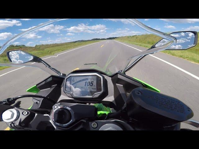 2024 Ninja 500 Acceleration