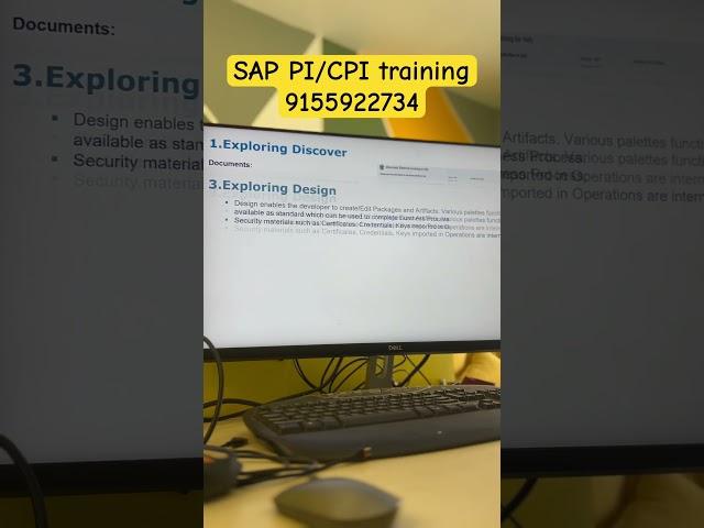 SAP Integration suite  training #sappipo #sapcpi