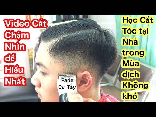 Chia Sẻ Cắt Chậm Nhìn Dể Hiểu, Video Học Cắt Tóc Tại Nhà. Dành Cho ACE Tự Cắt Tóc Cho Người Thân.