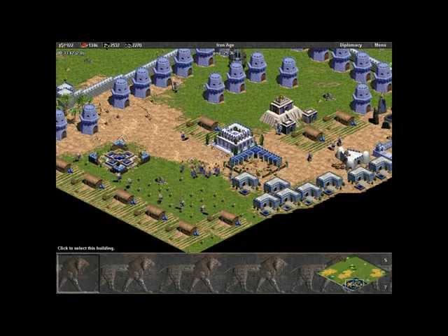 Babylon vs 7 Hardest Computers. Random Map. Age of Empires. Rise of Rome.