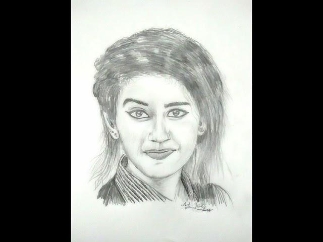 Priya prakash #drawing #shortvideo #viral #youtubeshorts