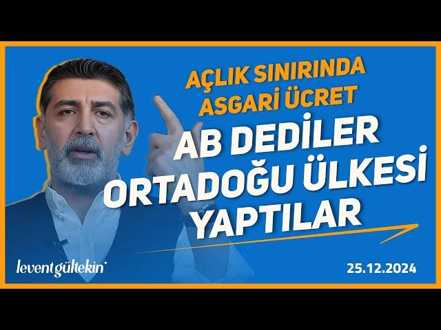 ASGARİ ÜCRET, YEDİLER İÇTİLER FATURAYI HALKA KESTİLER - Levent Gültekin