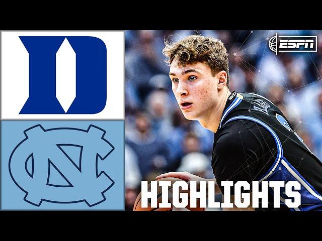  RIVALRY  Duke Blue Devils vs. North Carolina Tar Heels | Full Game Highlights | ESPN CBB