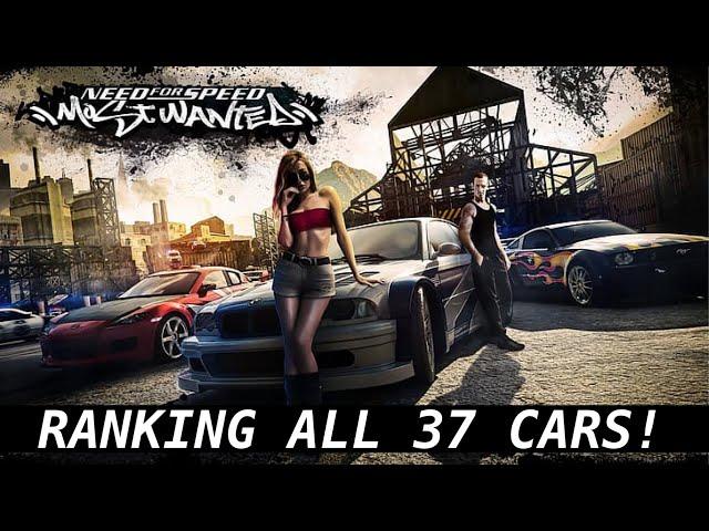 Ranking ALL 37 Cars In NFS Most Wanted (2005) From Worst To Best!