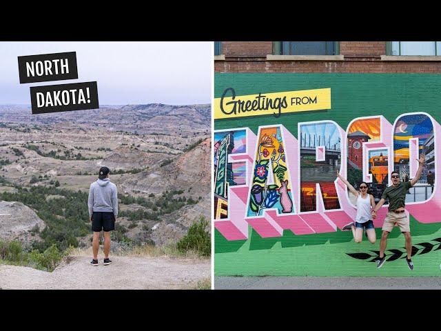 Road trip across North Dakota: Theodore Roosevelt National Park, trying North Dakota foods, & MORE!